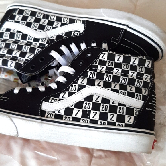 Vans X Zappos 20 Years of WOW Sk8-Hi Rare - Picture 3 of 7